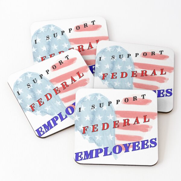 Item preview, I Support Federal Workers designed and sold by DarkArtsProjects.