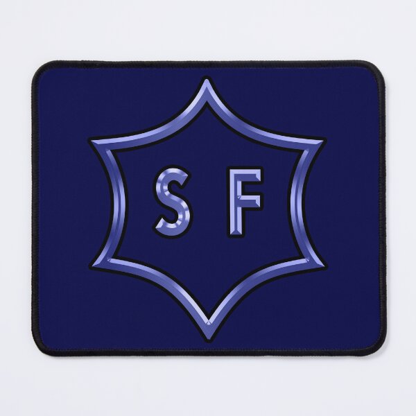 Item preview, Blue Selle Francais Warmblood Horse Brand designed and sold by DappledMoon.