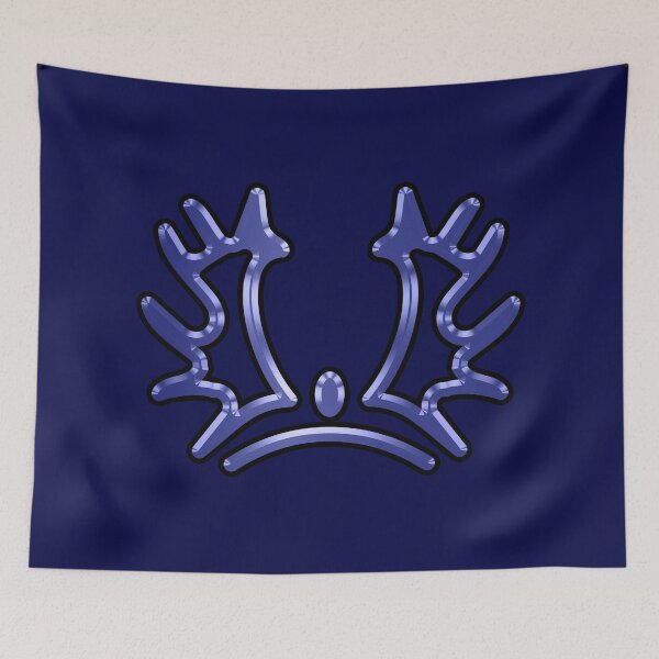 Item preview, Blue Trakehner Warmblood Horse Brand designed and sold by DappledMoon.