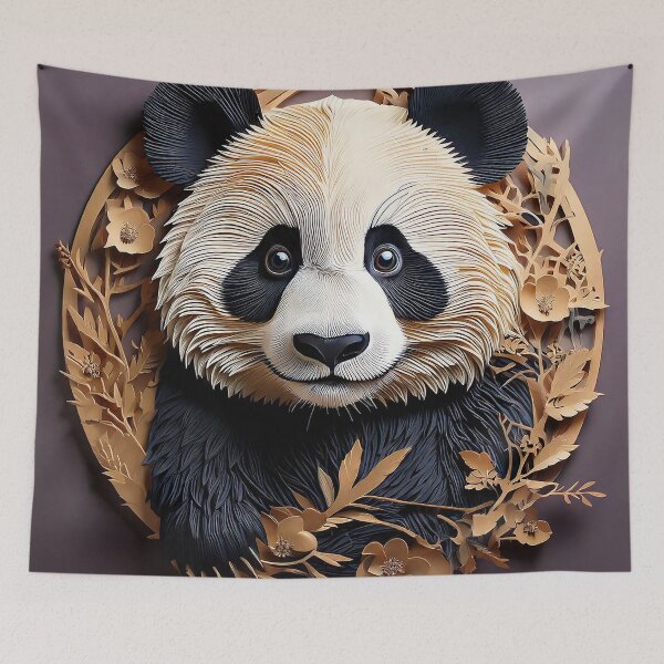 Item preview, Panda Paper Portrait i designed and sold by EugeJ.
