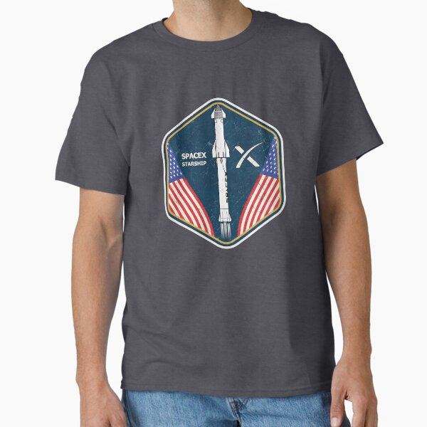 Item preview, SpaceX Starship Badge designed and sold by BGALAXY.