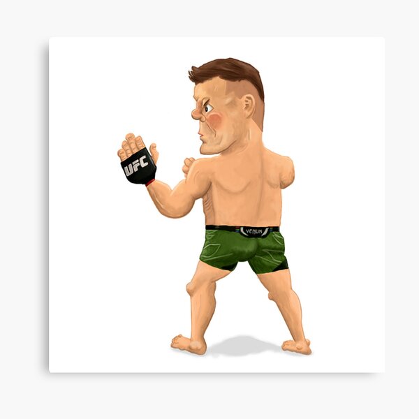 Item preview, A painting of the ufc fighter Dricus Du Plessis, designed and sold by Ko-caricature.