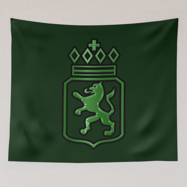 Item preview, Green Dutch Warmblood Horse Brand designed and sold by DappledMoon.
