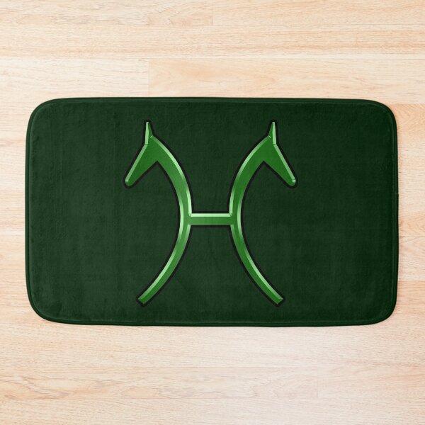 Item preview, Green Hanoverian Warmblood Horse Brand designed and sold by DappledMoon.