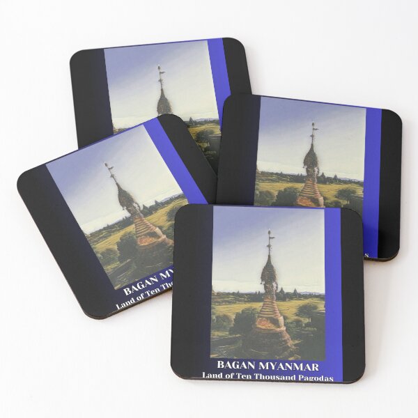 Item preview, Bagan - ten thousand pagods colored pencil designed and sold by Linklandiya.