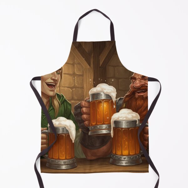 Item preview, Drink like Elves and Dwarves designed and sold by AliceInRatheStore.