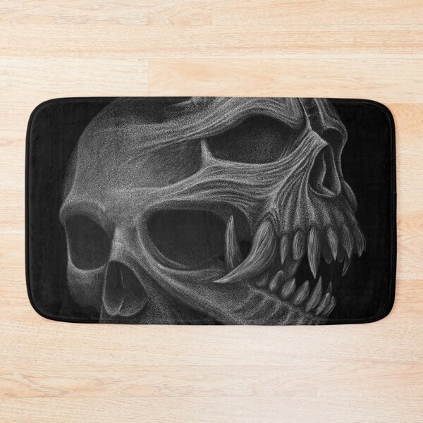 Item preview, Twisted Skull – Dark Surreal Horror Illustration designed and sold by DeavenKaiserArt.