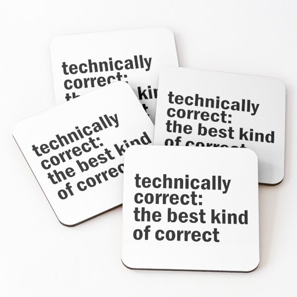 Item preview, technically correct the best kind of correct designed and sold by designing01Ar3.