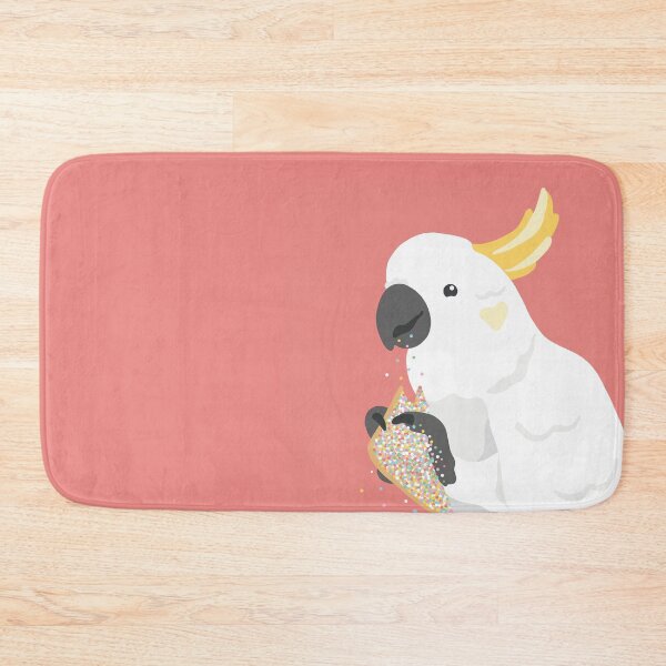 Item preview, Cockatoo Eating Fairybread designed and sold by Tilly Scribbles.