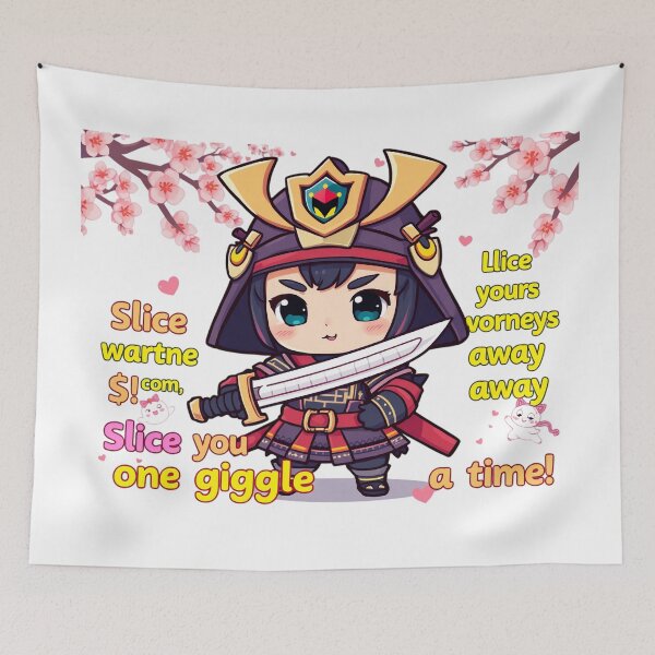 Item preview, Cute Samurai designed and sold by ChibiLOL.