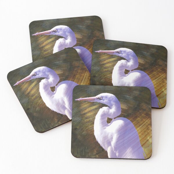 Item preview, Portrait of an Egret designed and sold by Robert Ball.