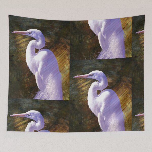 Item preview, Portrait of an Egret designed and sold by Robert Ball.