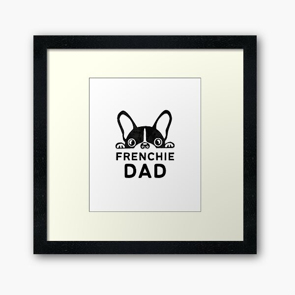 Item preview, Peeking Frenchie Dad - For French Bulldog Dads designed and sold by patternjp.