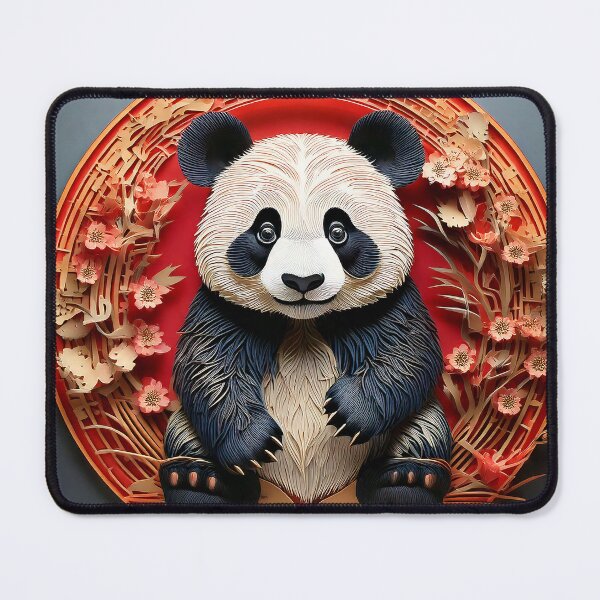 Item preview, Panda Paper Portrait ii designed and sold by EugeJ.