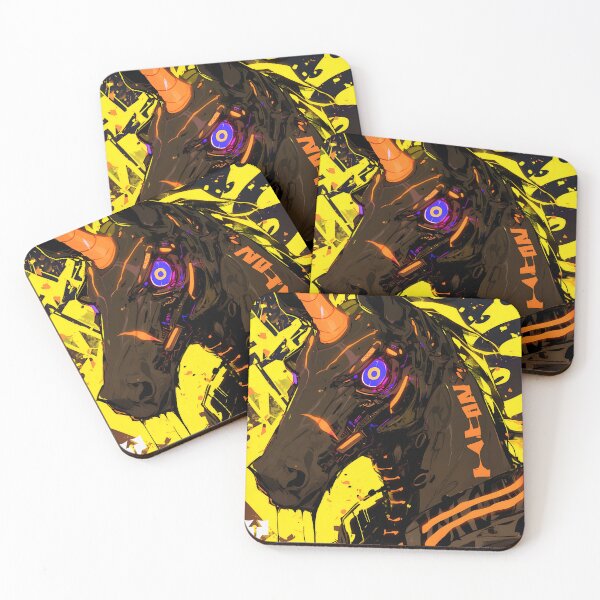 Item preview, Cyberpunk Unicorn designed and sold by Spectrys.