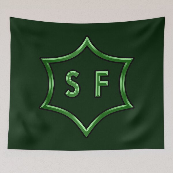 Item preview, Green Selle Francais Warmblood Horse Brand designed and sold by DappledMoon.