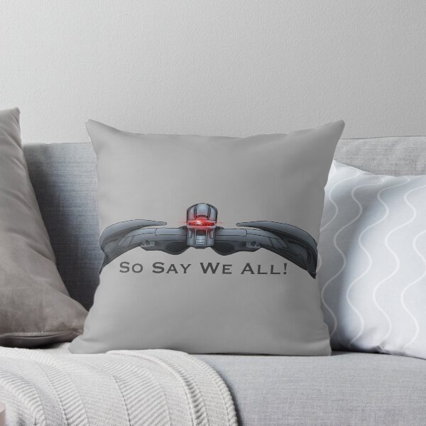Item preview, Battlestar Galactica ‘So Say We All’ Cylon Raider designed and sold by AnkersArt.