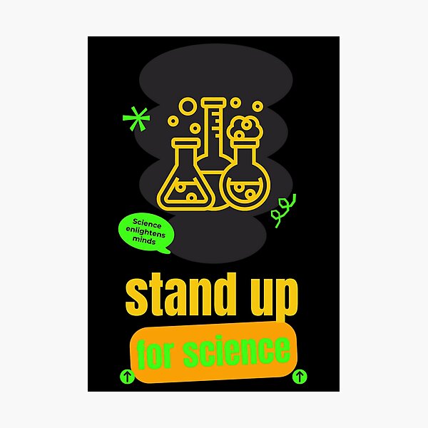 Item preview, Champion Knowledge: “Stand Up for Science” designed and sold by Funneatlife.