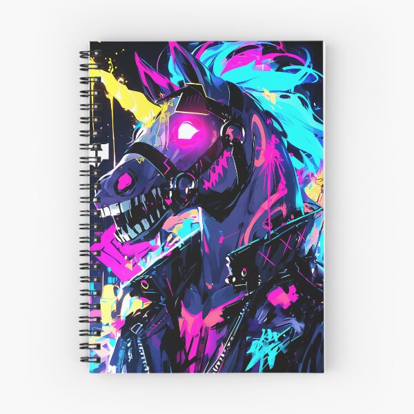 Item preview, Cyberpunk Unicorn designed and sold by Spectrys.