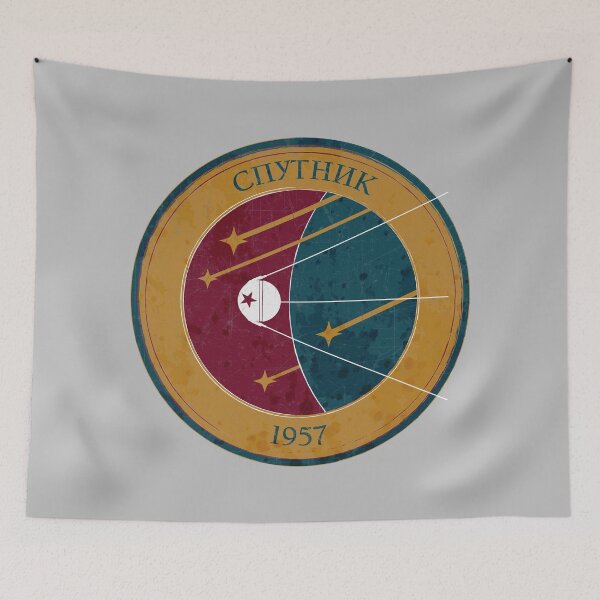Item preview, Sputnik 1957 Vintage Badge designed and sold by BGALAXY.