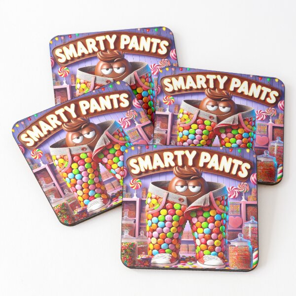 Item preview, Smarty Pants – Funny Candy Pun Chocolate Lovers Design designed and sold by B-DIFF-e-RENT.