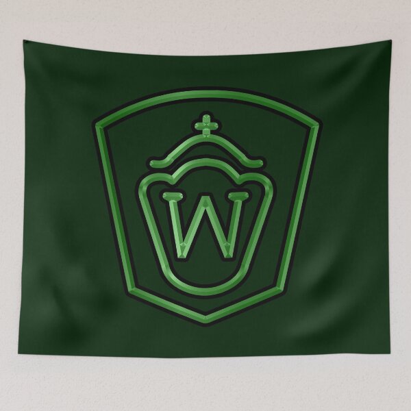 Item preview, Green Westphalian Warmblood Horse Brand designed and sold by DappledMoon.