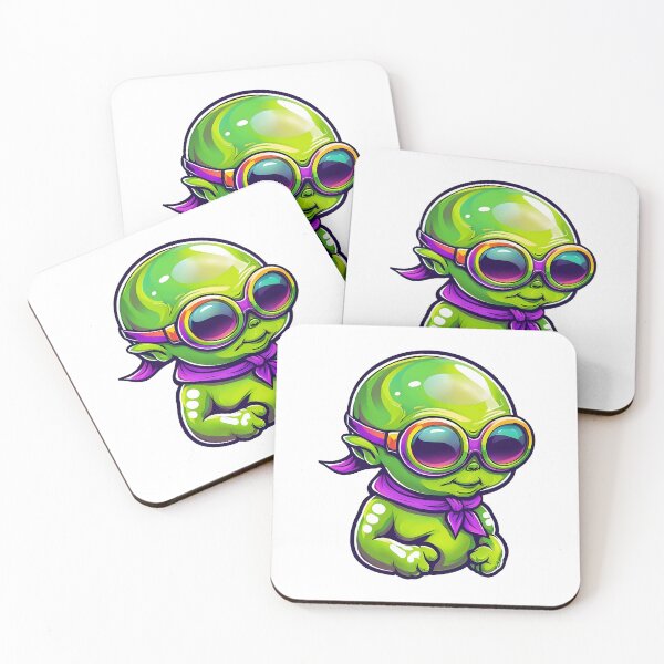 Item preview, Vibrant Alien Baby designed and sold by GalacticLabs.