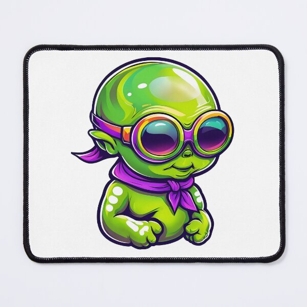 Item preview, Vibrant Alien Baby designed and sold by GalacticLabs.