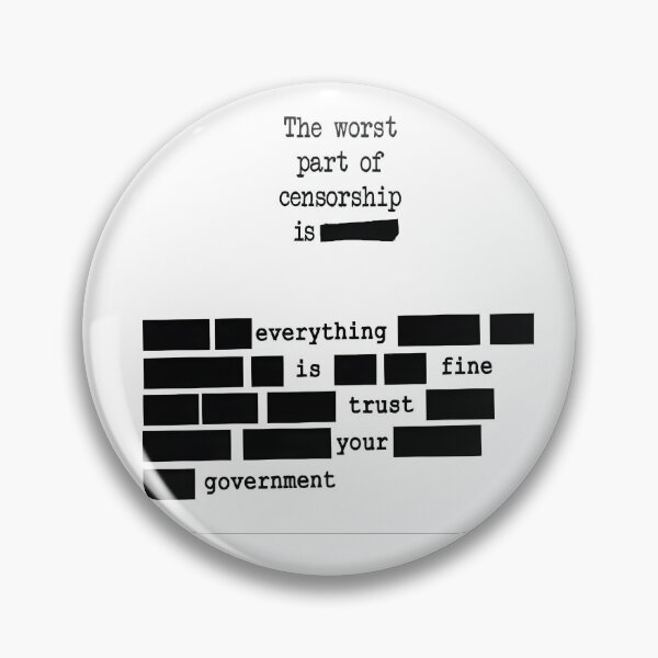 Item preview, Censorship designed and sold by TheArtPunk.
