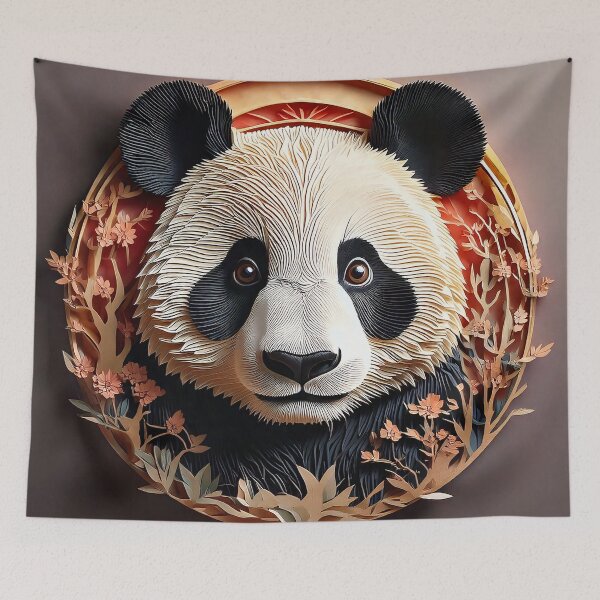 Item preview, Panda Paper Portrait iii designed and sold by EugeJ.