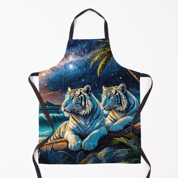 Item preview, White Tigers Resting Design By Rich AMeN Gill designed and sold by RichAMeNGill.