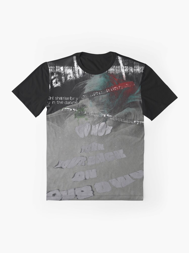 Thumbnail 4 of 5, Graphic T-Shirt, Satisfy the Afflicted designed and sold by nathanblixt.