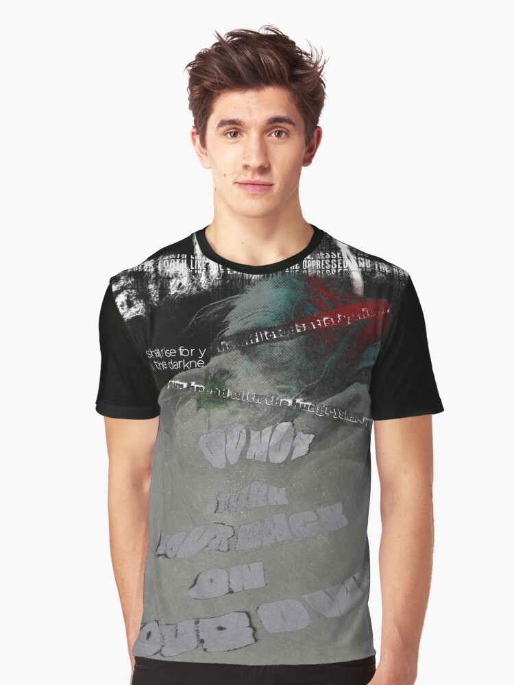 Thumbnail 1 of 5, Graphic T-Shirt, Satisfy the Afflicted designed and sold by nathanblixt.