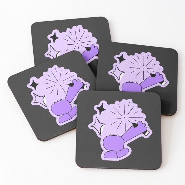 Item preview, Purple Creative Cartoon - Dark Mode designed and sold by WokeBespoke.