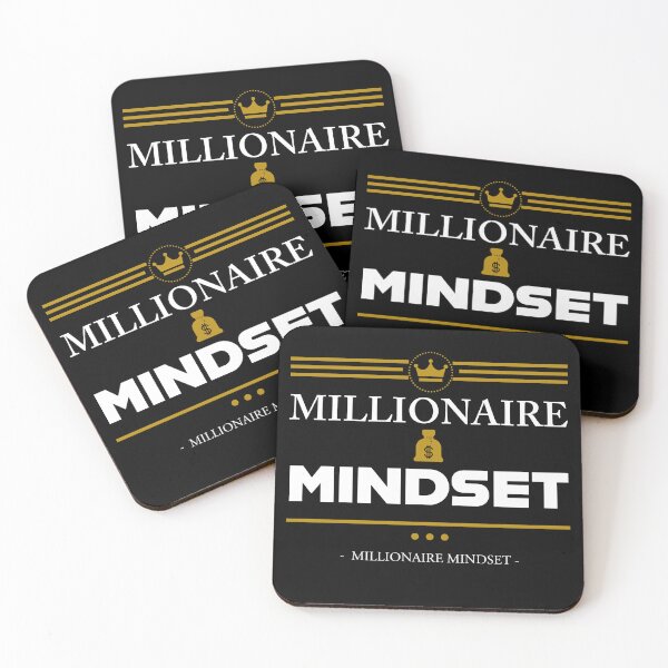 Item preview, Millionaire Mindset | Hustle & Success designed and sold by ViralFuel.