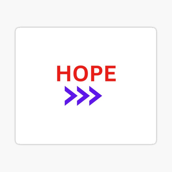 Item preview, Wort Hoffnung Inspirierendes Schreiben Ermächtigende Worte Hoffnung durch Worte Positives Schreiben Erhebende Geschichten Sprache Ermächtigung Mentales Wohlbefinden Schreiben designed and sold by SVS-DESIGNS.