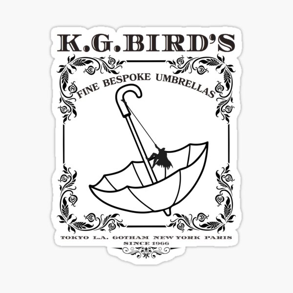 Item preview, K.G.Bird's Fine Bespoke Umbrellas designed and sold by crankymachines.