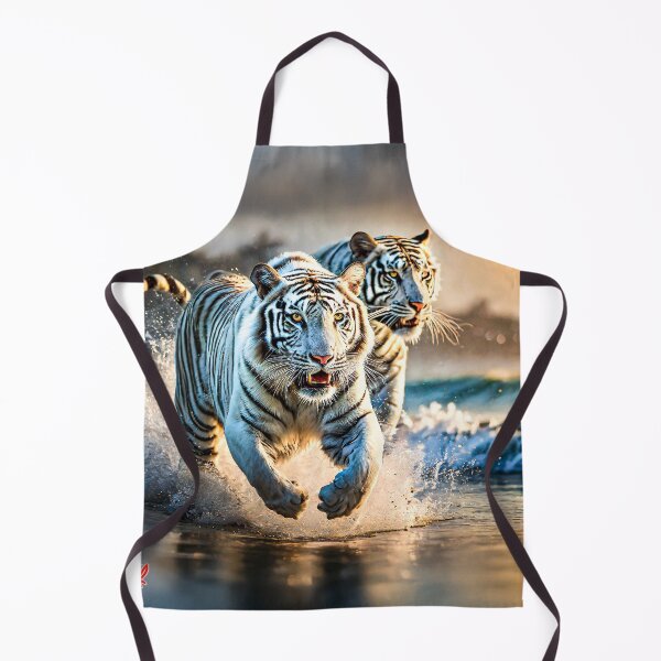 Item preview, White Tigers Playing Design By Rich AMeN Gill designed and sold by RichAMeNGill.