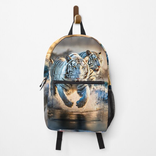 Item preview, White Tigers Playing Design By Rich AMeN Gill designed and sold by RichAMeNGill.