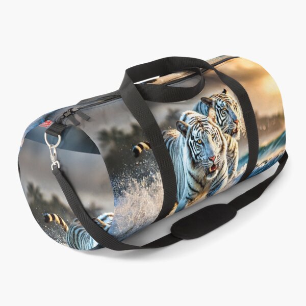 Item preview, White Tigers Playing Design By Rich AMeN Gill designed and sold by RichAMeNGill.