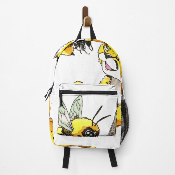 Item preview, Caracal and a Bumblebee designed and sold by Scribbles & Doodles by Jinx.