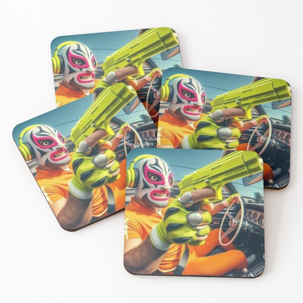 Item preview, Coasters (Set of 4) designed and sold by BzzLab.