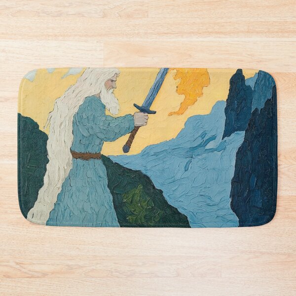 Item preview, Beowulf | Post-impressionist painting style designed and sold by ComicsFactory.
