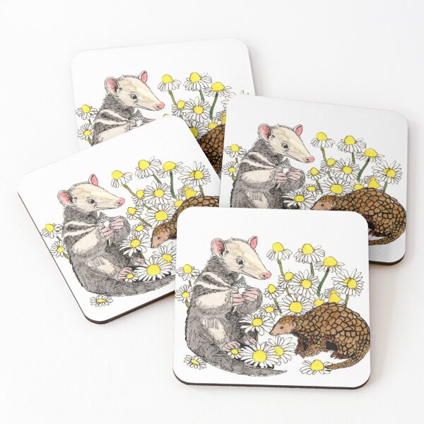 Item preview, Tamandua and Pangolin designed and sold by Scribbles & Doodles by Jinx.