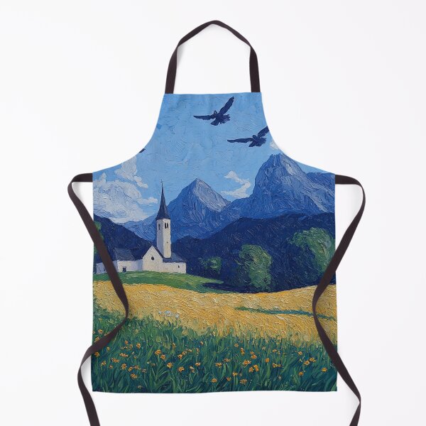 Item preview, Berchtesgaden National Park | Post-impressionist painting style designed and sold by ComicsFactory.
