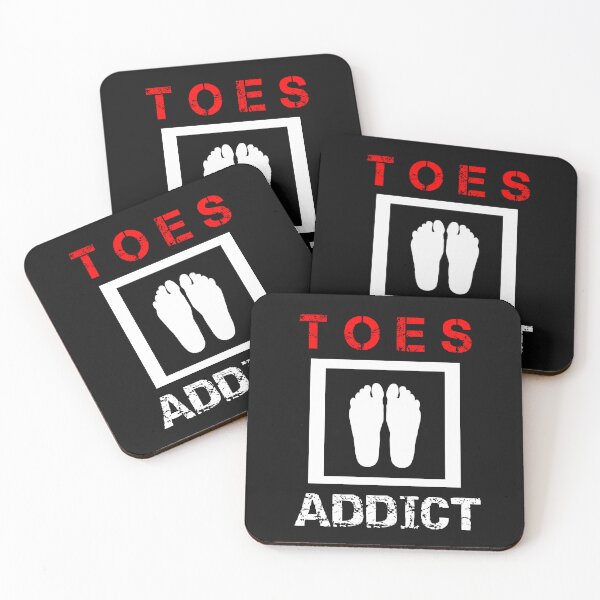 Item preview, Toes Addict Funny Feet Lover Saying designed and sold by SharpThreadZ.