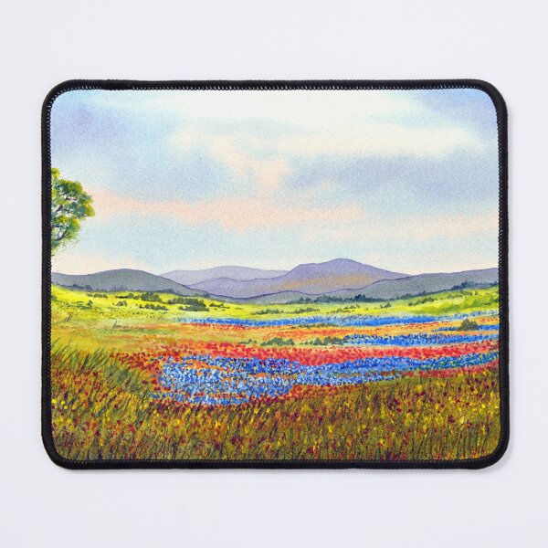Item preview, Bluebonnet Fields In Texas designed and sold by William Holkham.