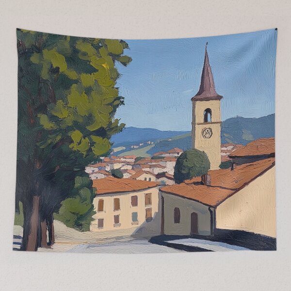 Item preview, Bergamo | Post-impressionist painting style designed and sold by ComicsFactory.