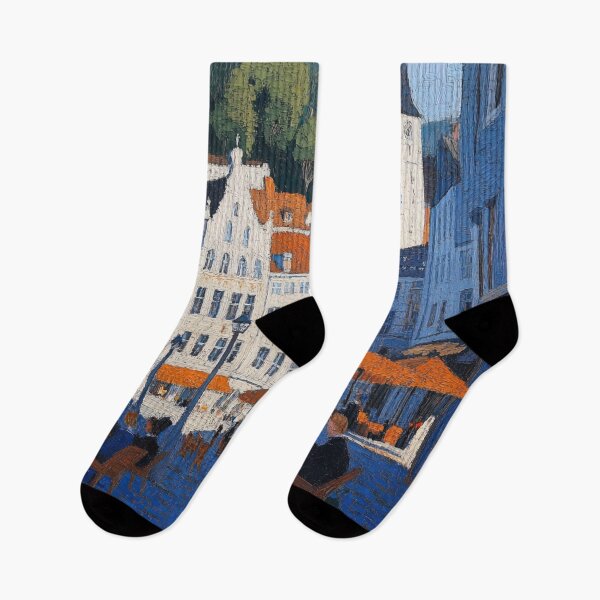 Item preview, Bergen | Post-impressionist painting style designed and sold by ComicsFactory.