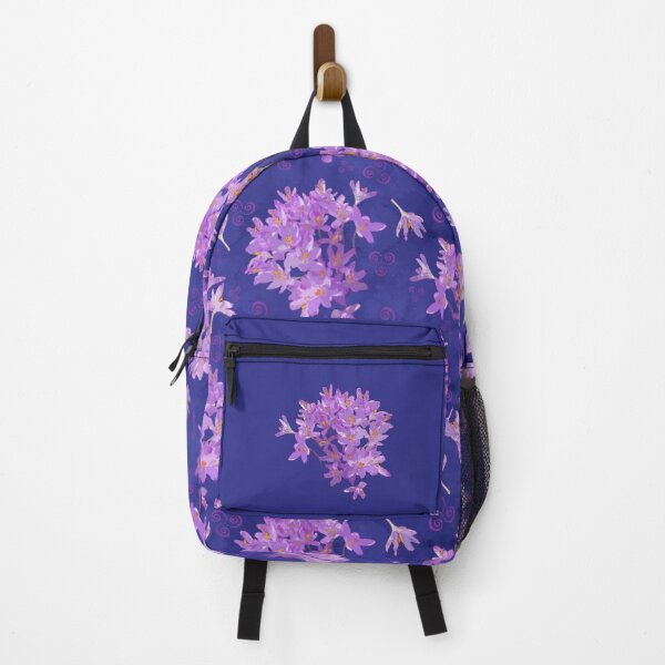 Item preview, Tumbling Spring Crocus on Deep Blue 303289 designed and sold by Art in My Loft.